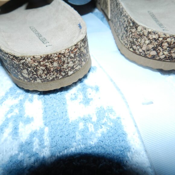 Streetwear Society H Strap Style Tan Suede Slide Comfort Sandals🆕📦⌚🏃🏻💨⚡🚚 - Picture 10 of 16